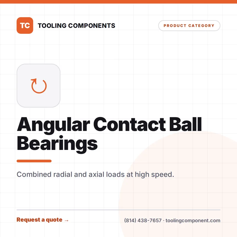 Angular Contact Ball Bearings