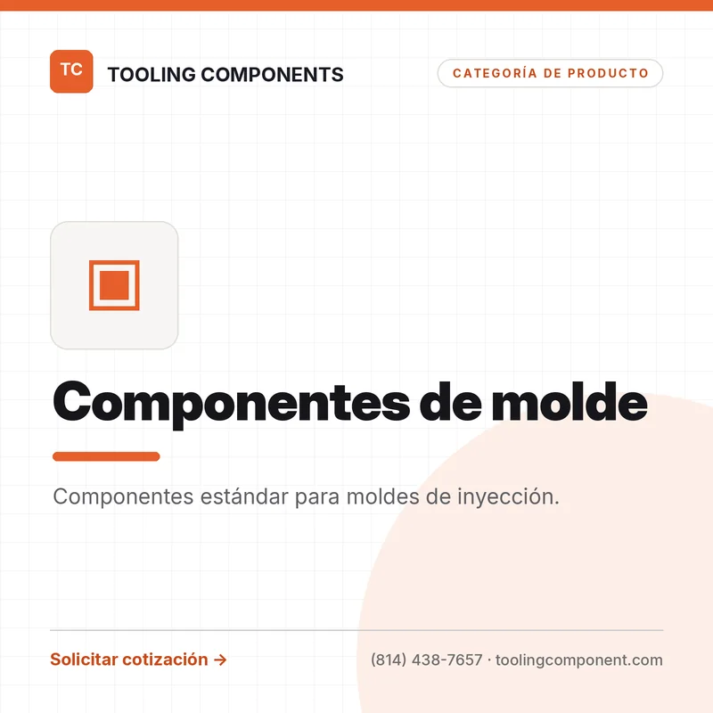 Componentes de molde