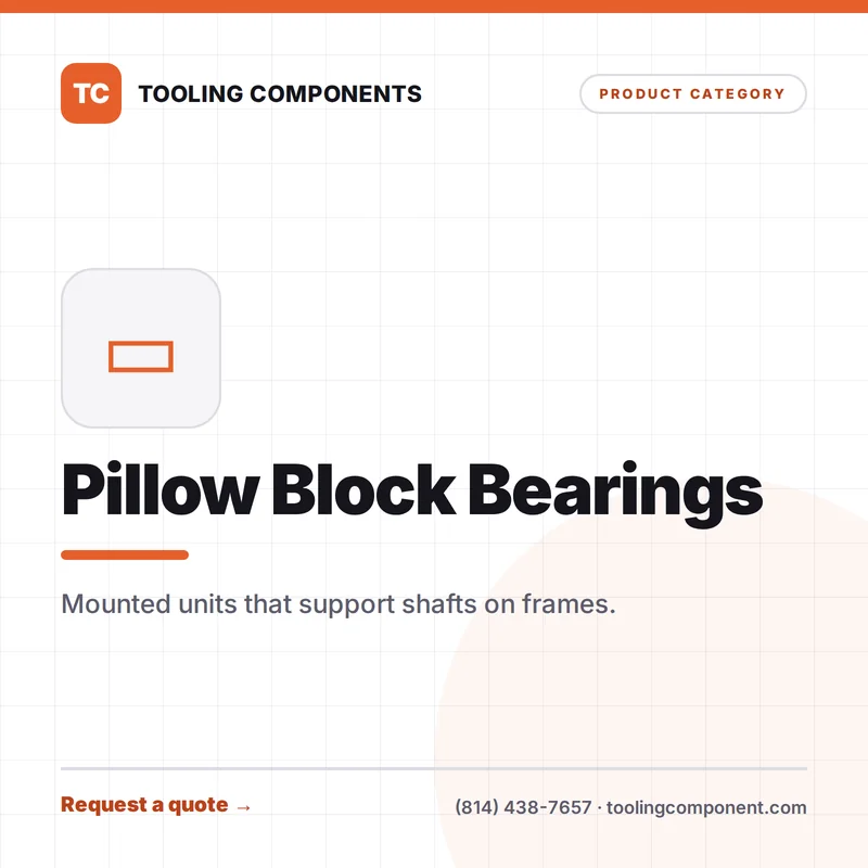 Pillow Block Bearings