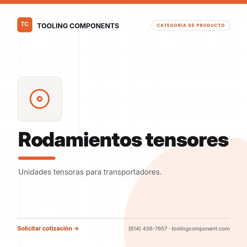 Rodamientos Tensores