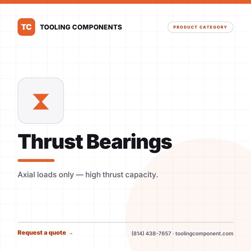 Thrust Bearings