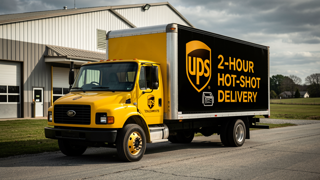 Tooling Components Hot-Shot Delivery van